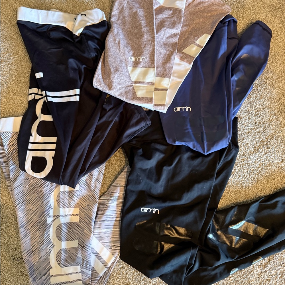 Lot of 5: aim’n Women's Leggings, M